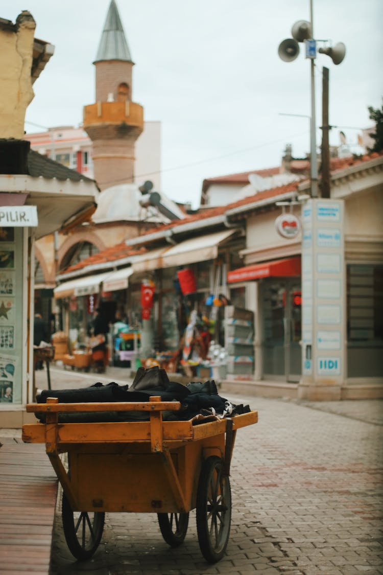 Local Street Market Alley 