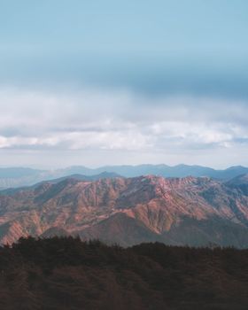 Explore the breathtaking mountainous landscape of Chrea, Blida Province, Algeria.