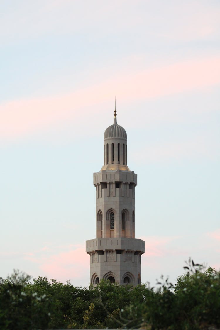 Mosque Garden In Muscat, Oman