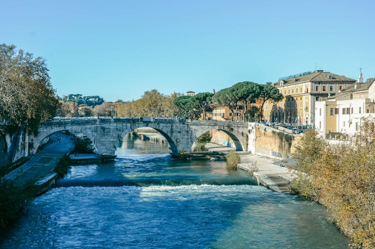 Ponte Sisto In Rome, Italy 