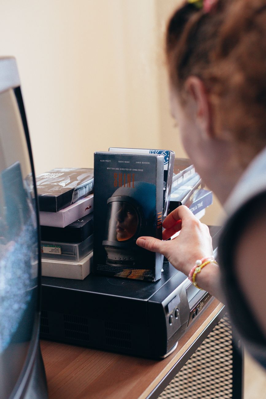 vhs memory style sample
