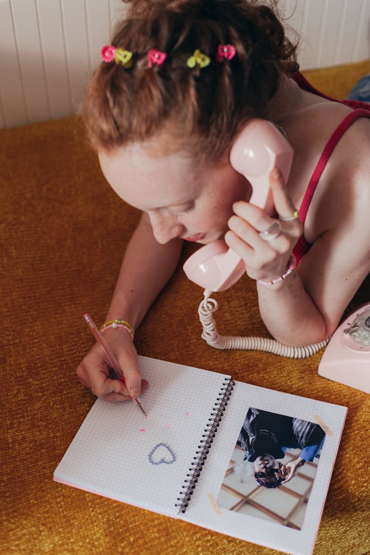 Woman Talking On Phone