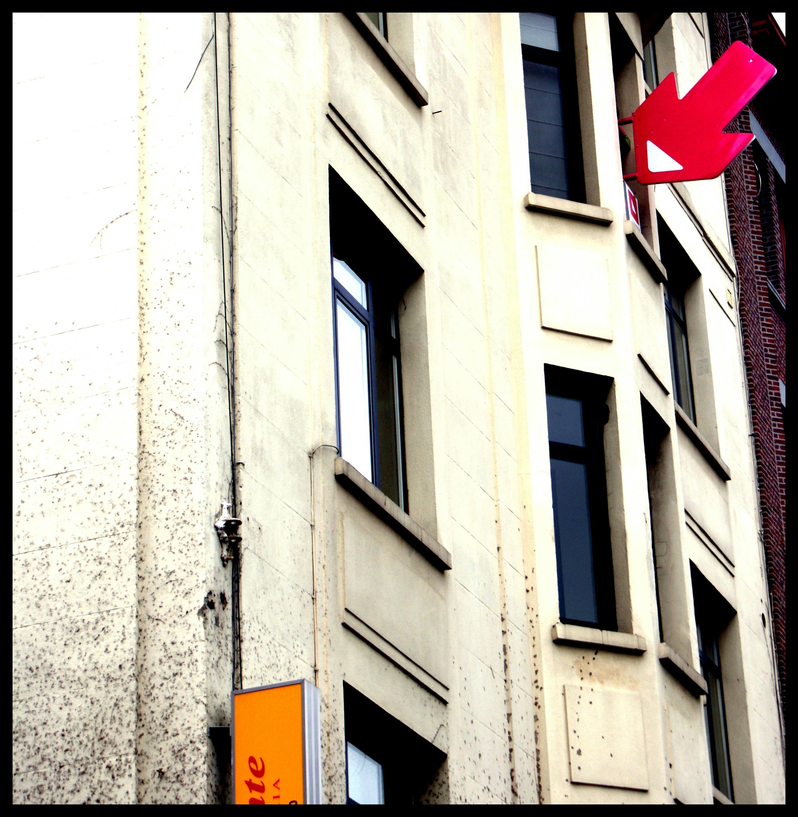 Free stock photo of arrow, street, windows