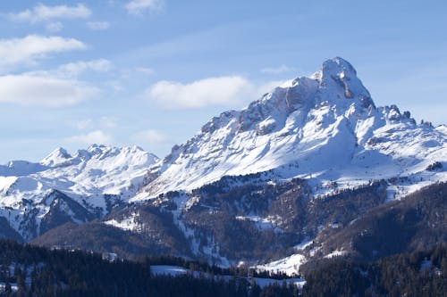 Snow Covered Mountain 