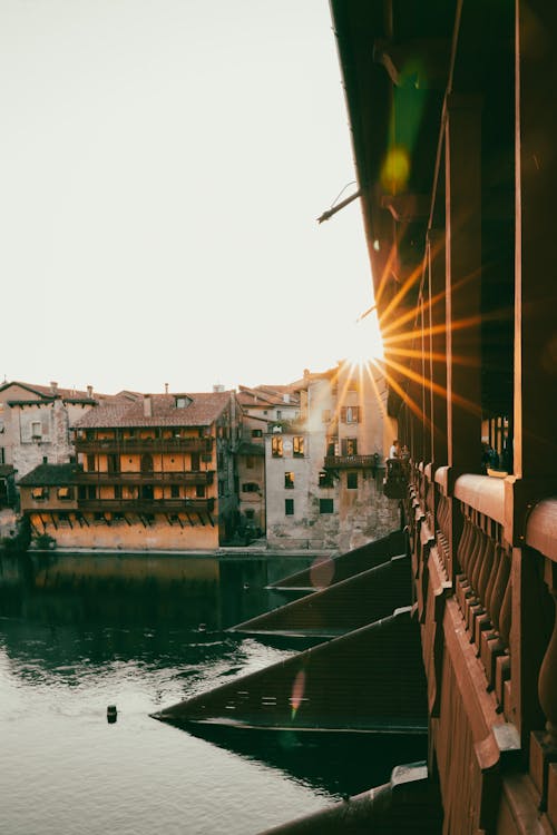 Fotos de stock gratuitas de agua, amanecer, arquitectura