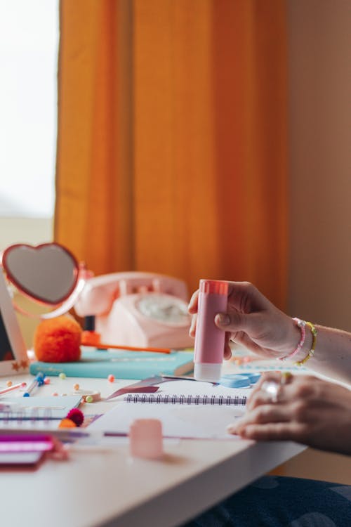 Ingyenes stockfotó asztal, csináld magad, függőleges lövés témában