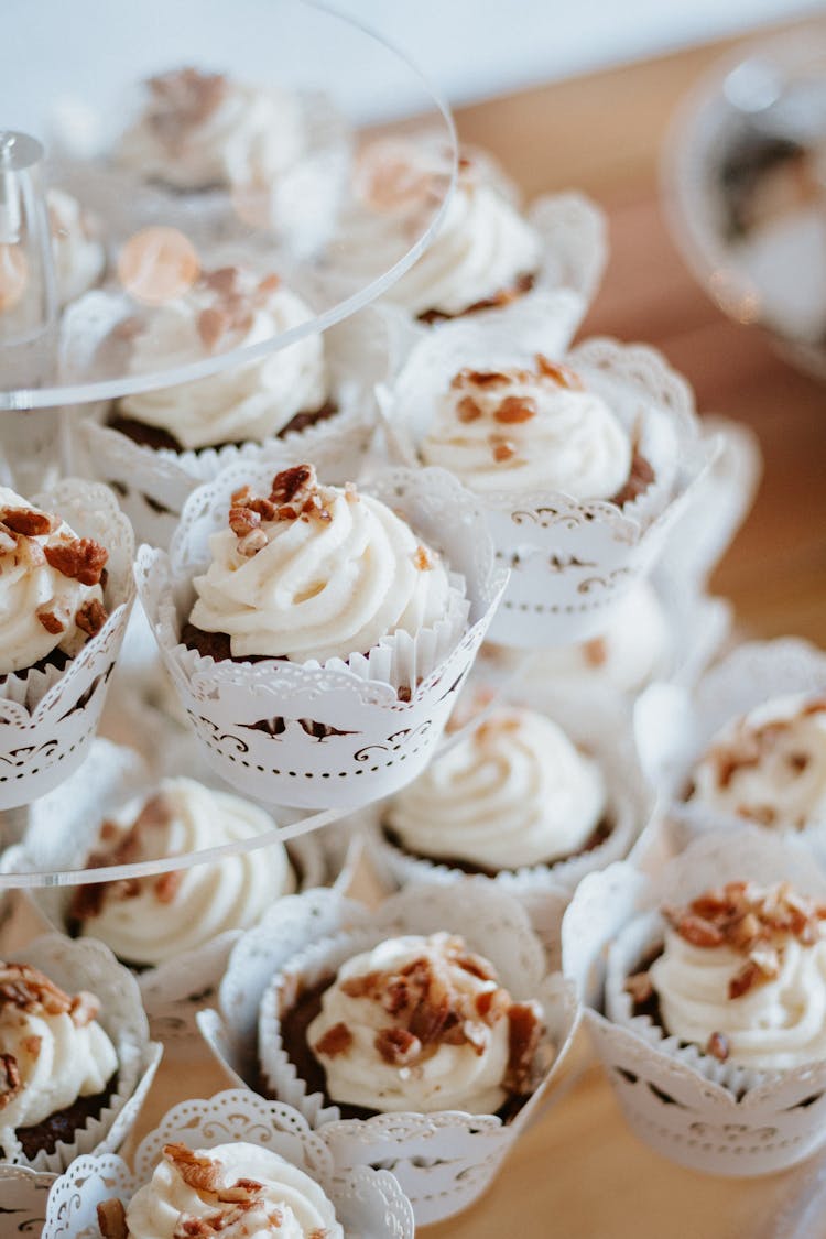 Wedding Cupcakes With Buttercream