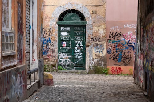Kostnadsfria Kostnadsfri bild av gatukonst, graffiti, vägg Stock foto