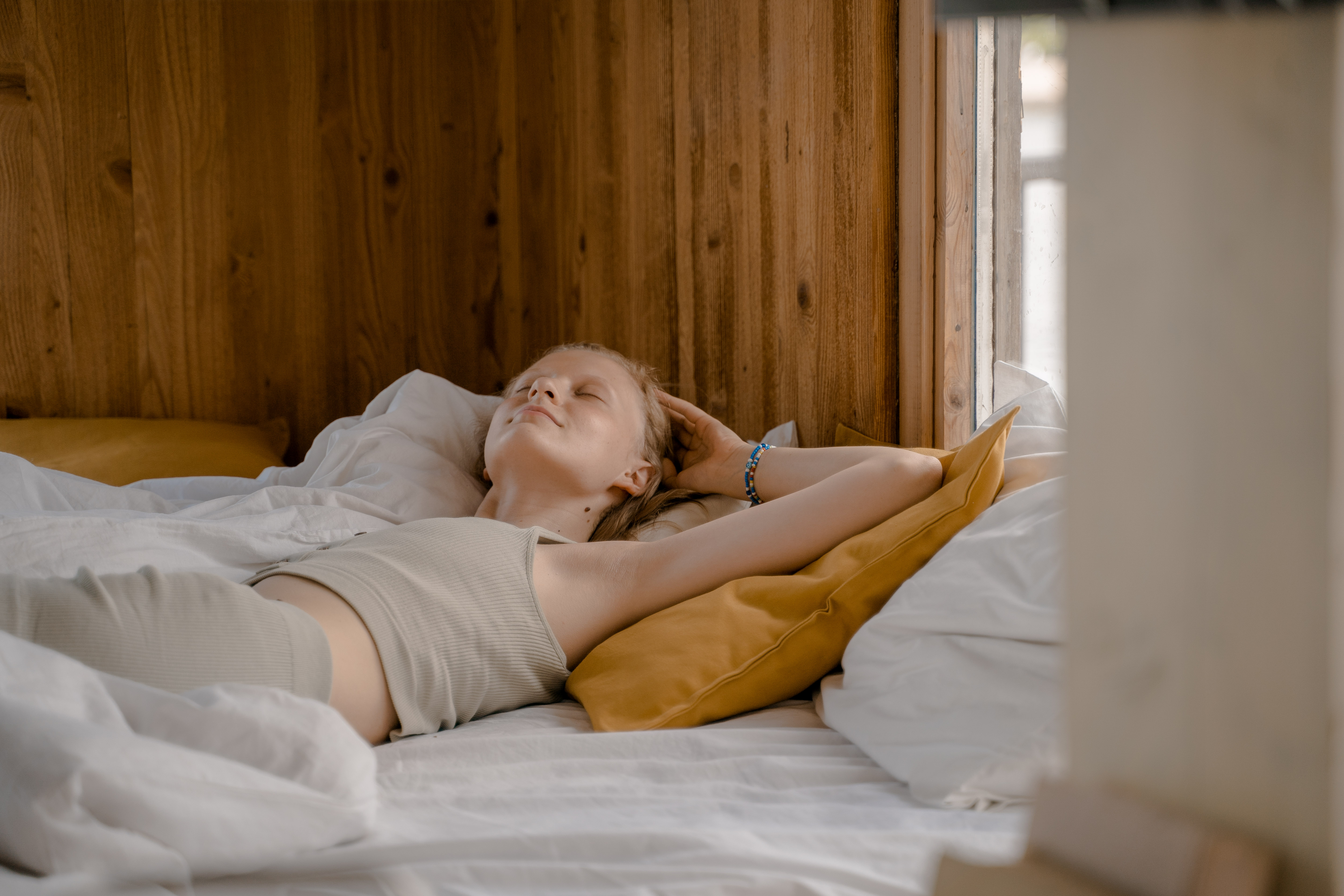 Why undisturbed sleep is important to brain injury recovery — Photo by Ron Lach on Pexels