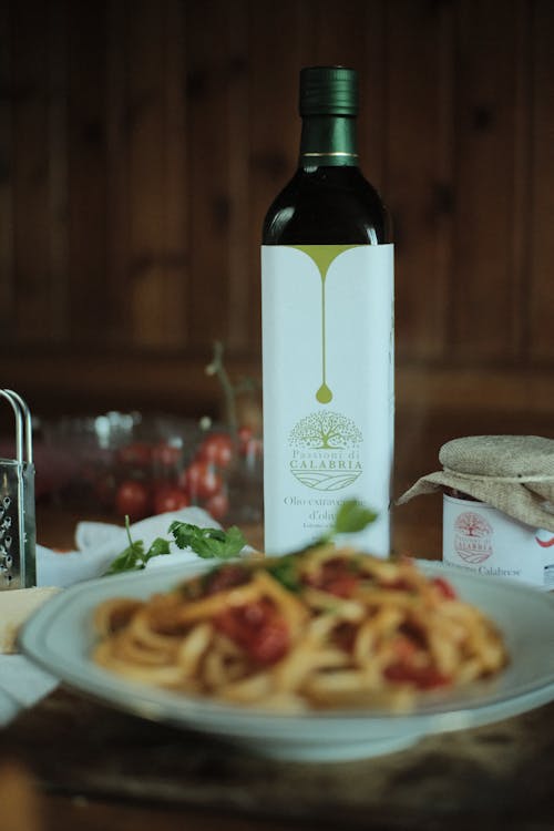 Spaghetti and a Bottle of Wine