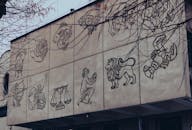 Zodiac Signs Painting on Wall