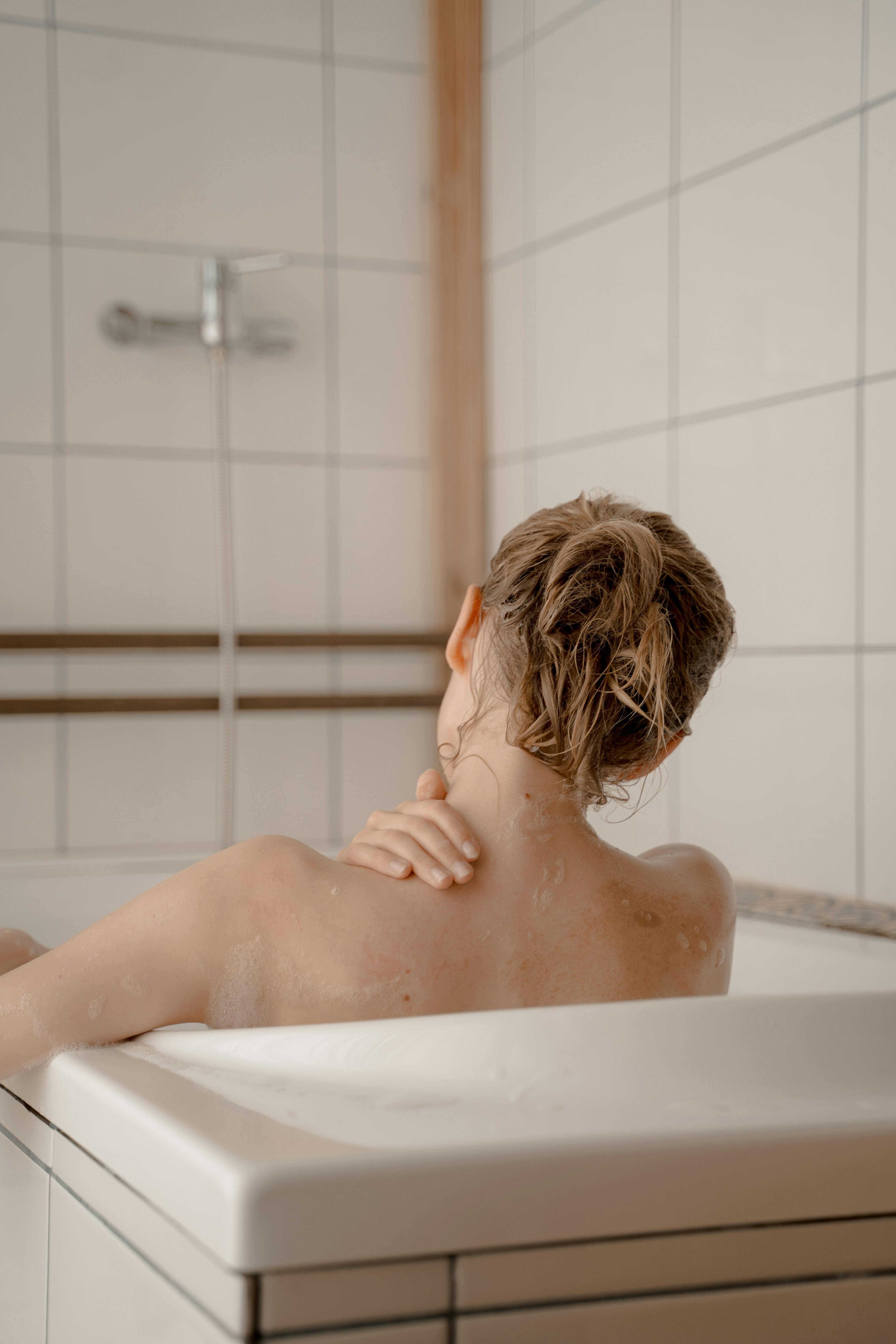 Woman Taking Bath · Free Stock Photo