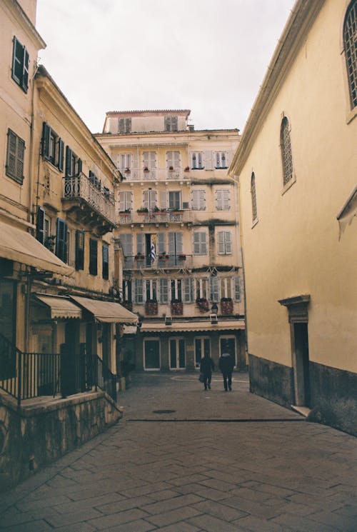 City Alleyway and Street