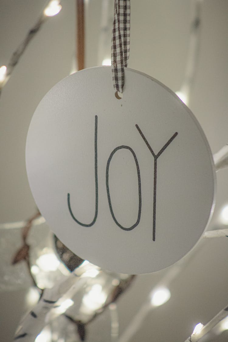 Round Shape Christmas Decoration Hanging