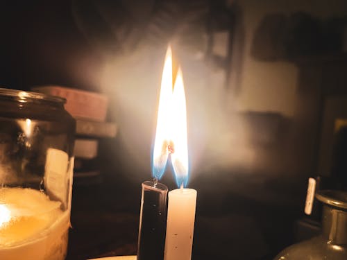 Free stock photo of candles, fire