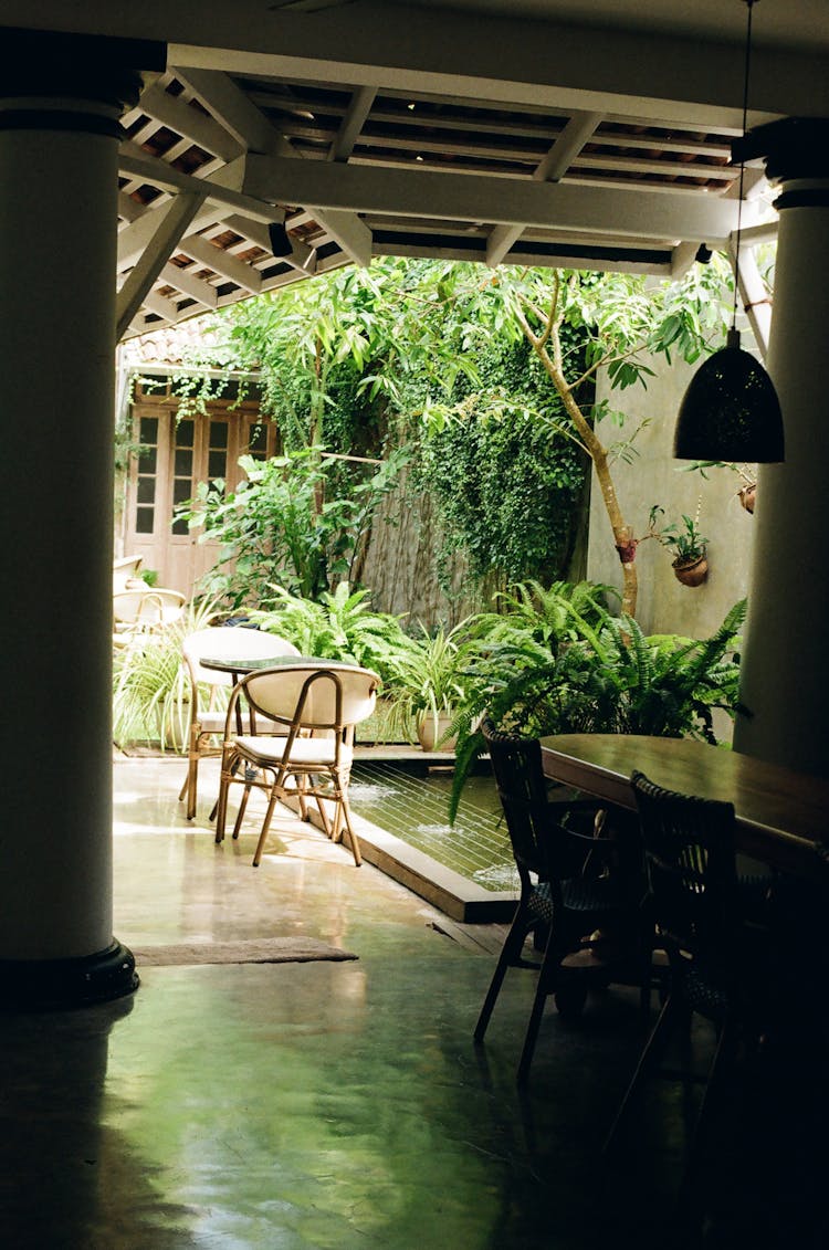 Patio Of Restaurant