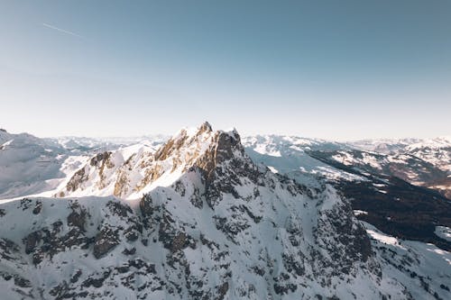 бесплатная Бесплатное стоковое фото с Альпы, высокий, горный хребет Стоковое фото