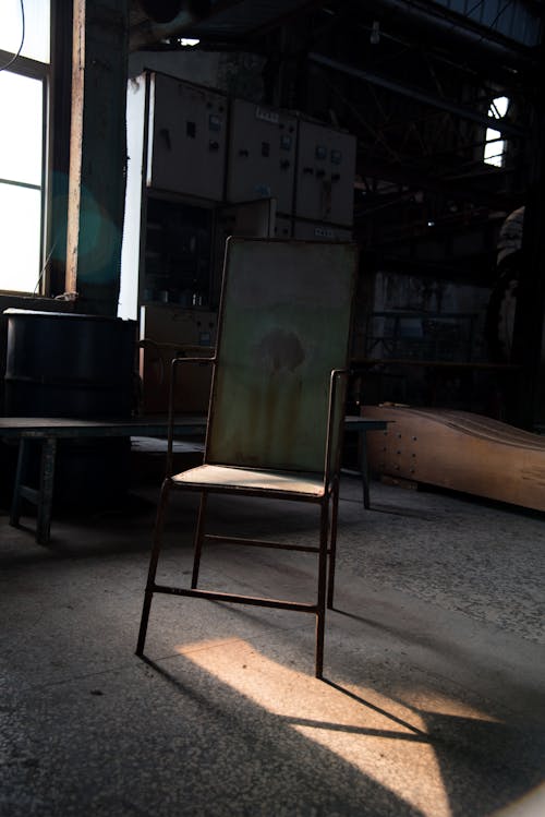 Free stock photo of chair, dark, empty