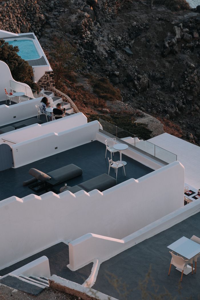 Hilltop resort with terraced pools on the Amalfi Coast