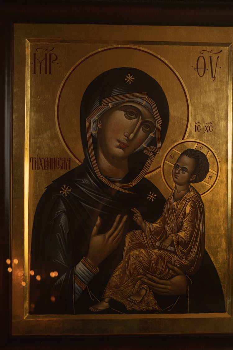 Virgin Mary Icon 