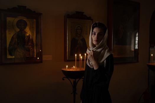 Woman in Church 