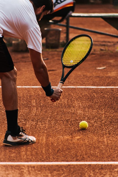 Man Playing Tennis