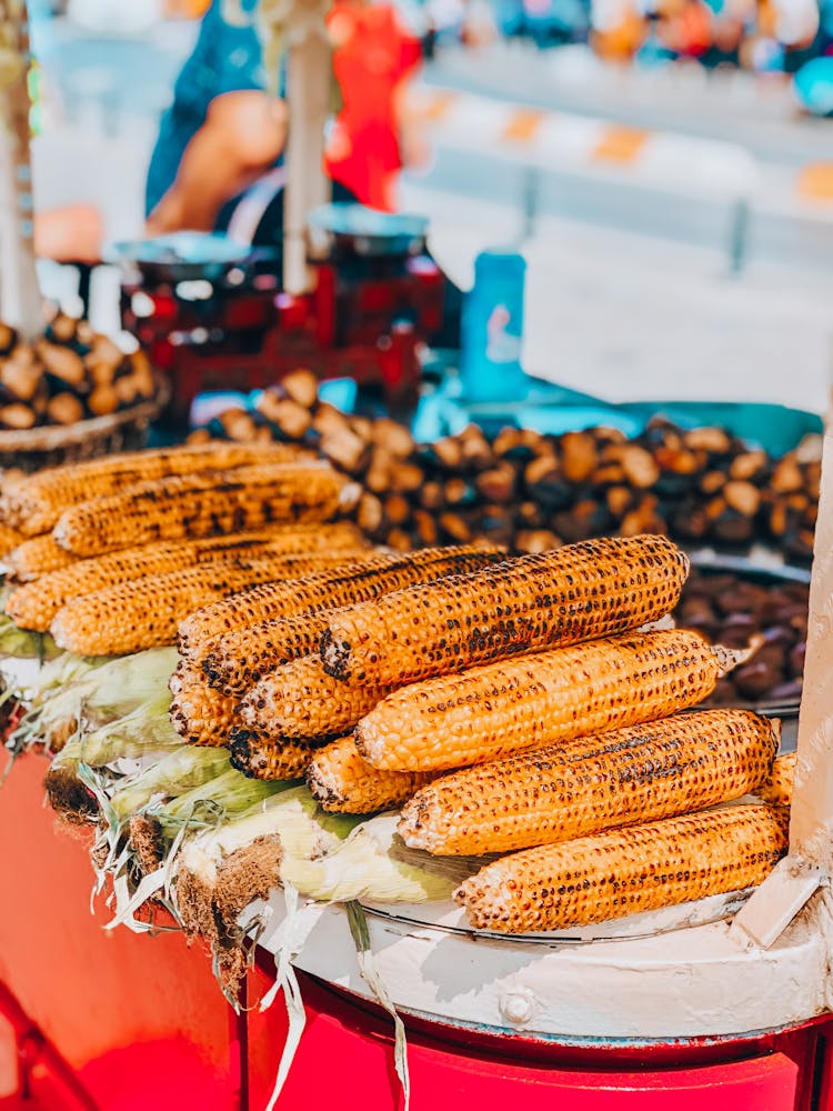 Grilled Yellow Corn 