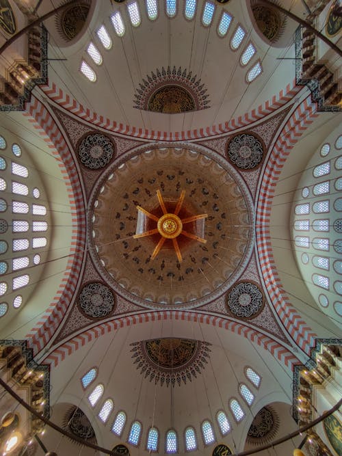 Interior Design of Mosque Ceiling