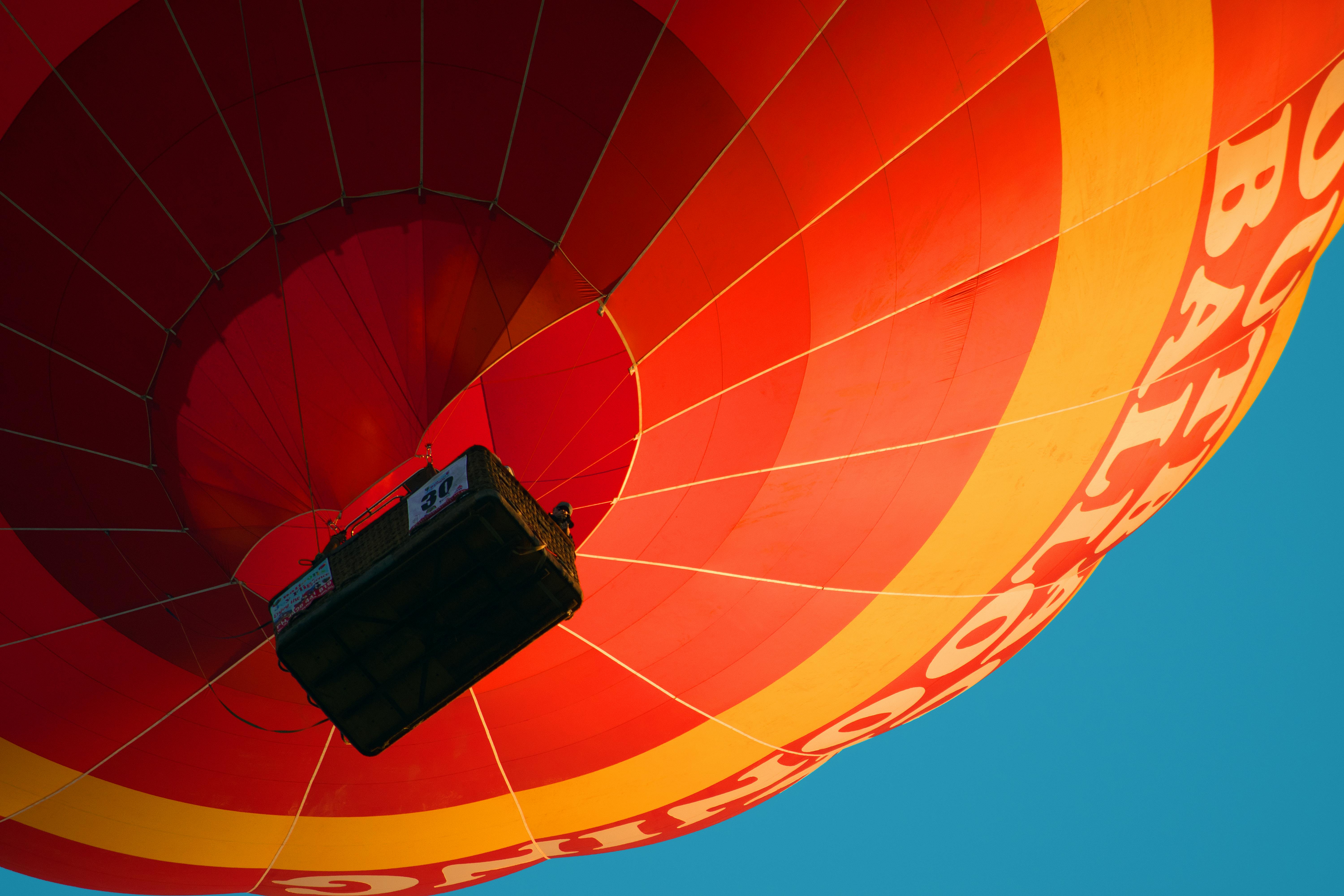 Low Angle Photography of Hot Air Balloon