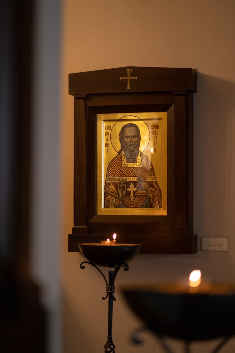 Icon In Orthodox Church