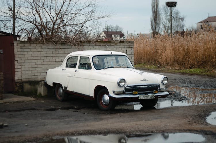 A Parked Gaz M21 Volga