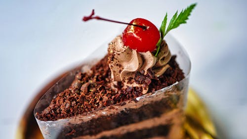 Gratis stockfoto met chocoladecake, detailopname, eten Stockfoto