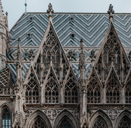 คลังภาพถ่ายฟรี ของ stephansdom, การออกแบบที่ซับซ้อน, การออกแบบสถาปัตยกรรม