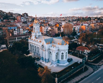 Aerial Footage of St. Stephen's Bulgarian