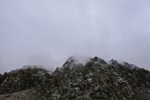 Clouds Covering Rocky Mountain Peaks