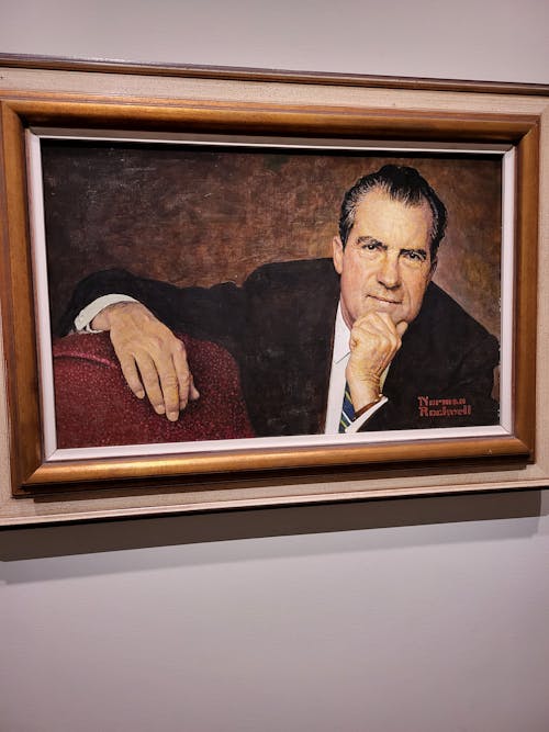 Ilmainen kuvapankkikuva tunnisteilla norman rockwell, richard nixon, smithsonian