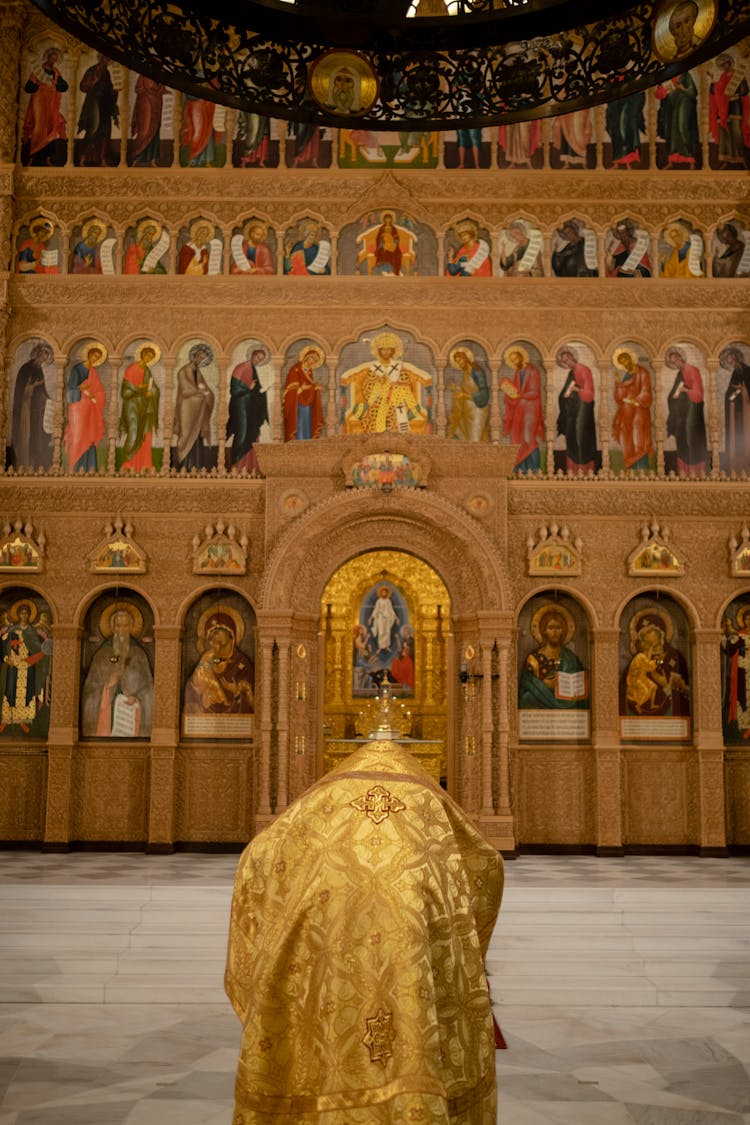 Inside A Church