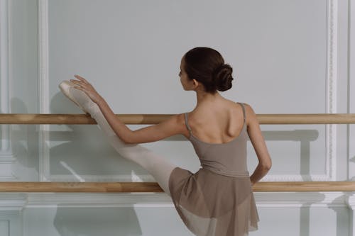Free Girl Doing Ballet Stock Photo