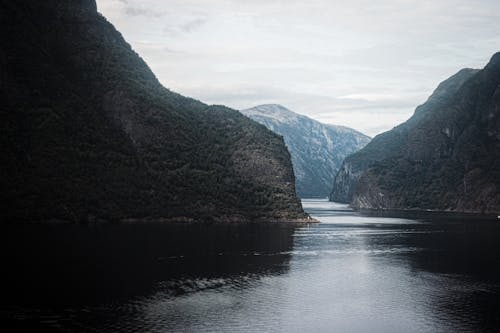 山, 景觀, 水體 的 免費圖庫相片