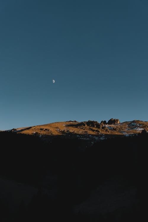 Moon over Landscape
