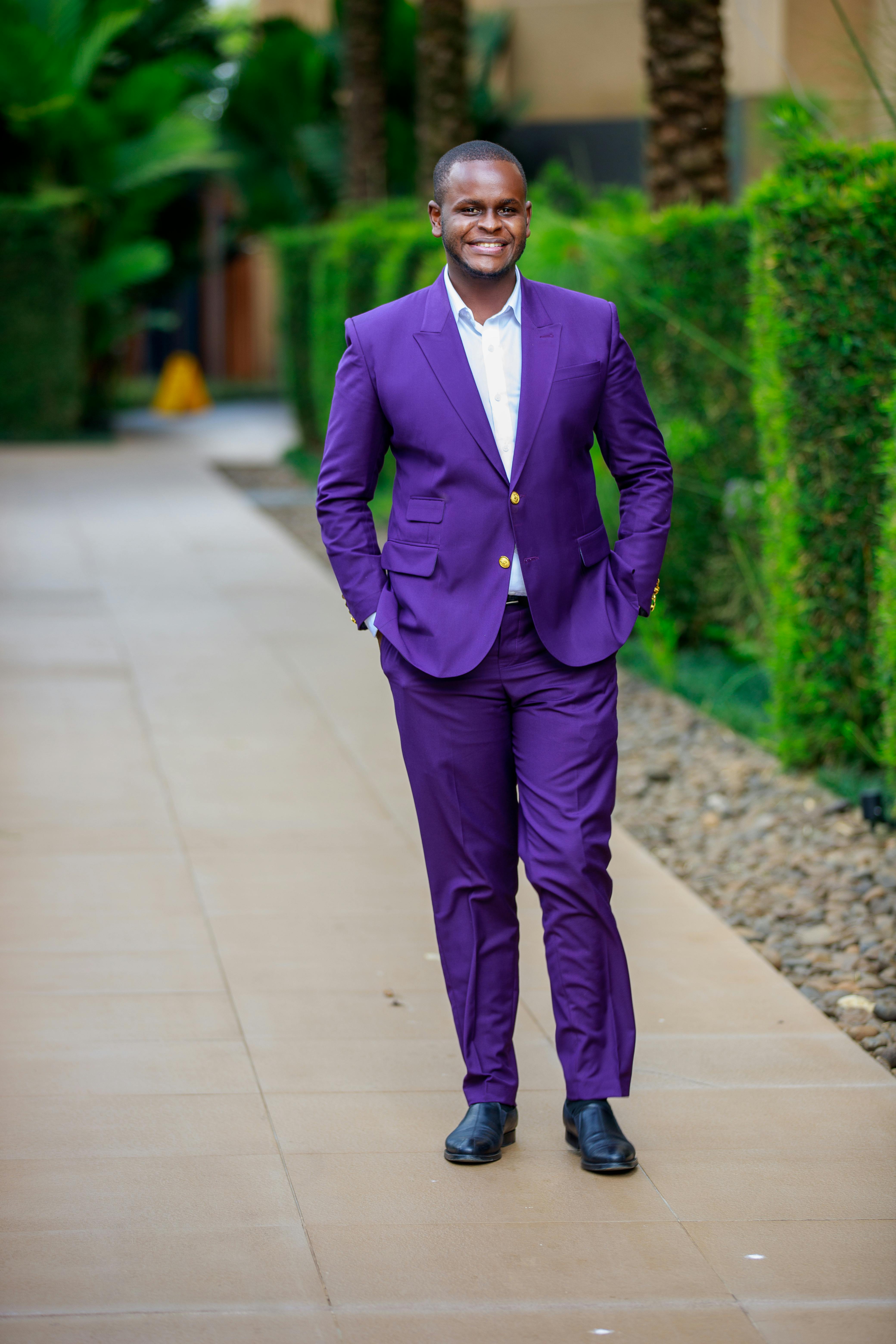 Discover 163+ purple suit best
