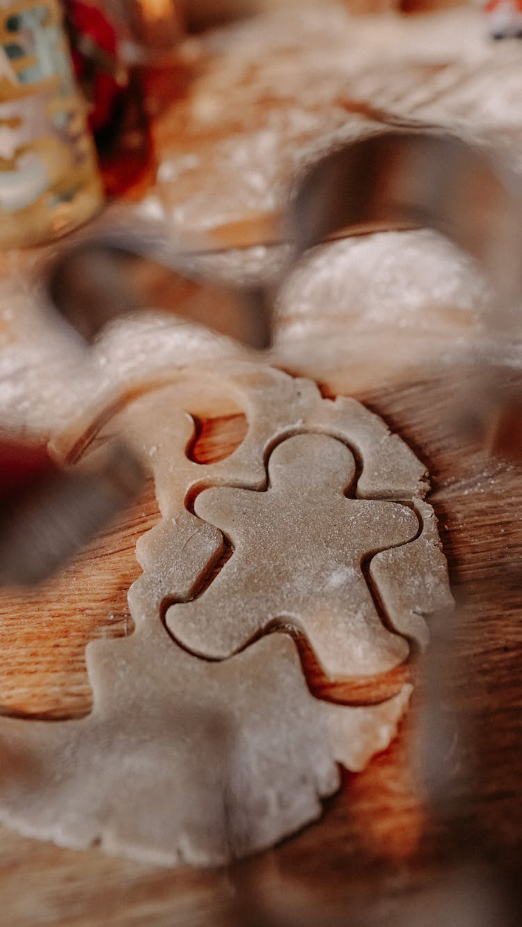 Gingerbread Shaped Dough