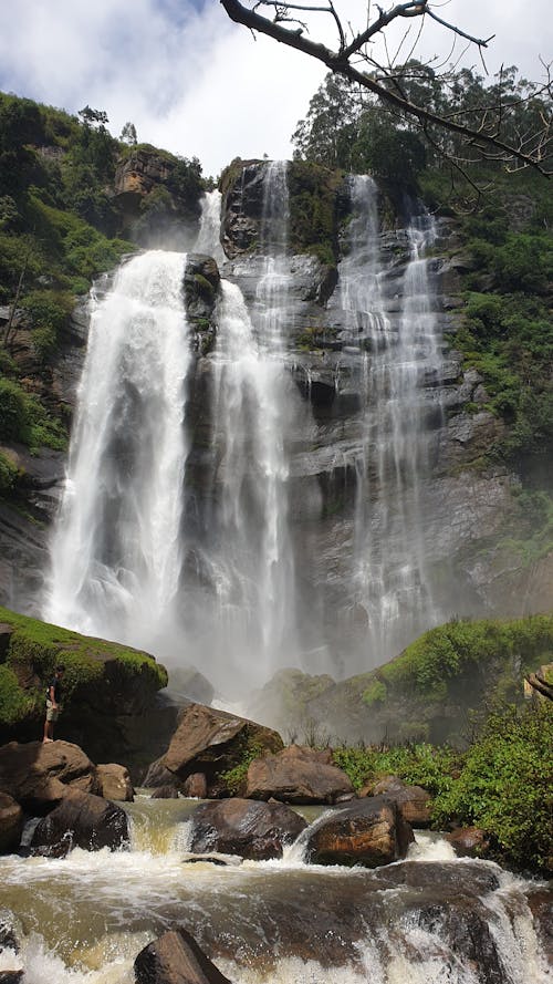 Free stock photo of beauty of nature, waterfall