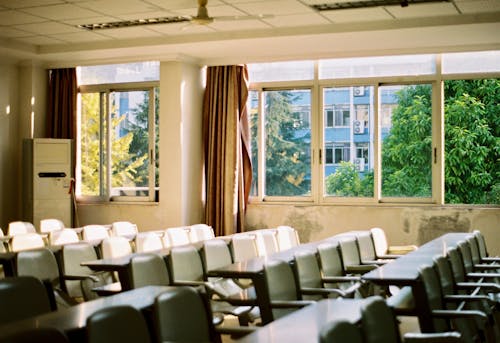 Empty Seats Inside the Classroom