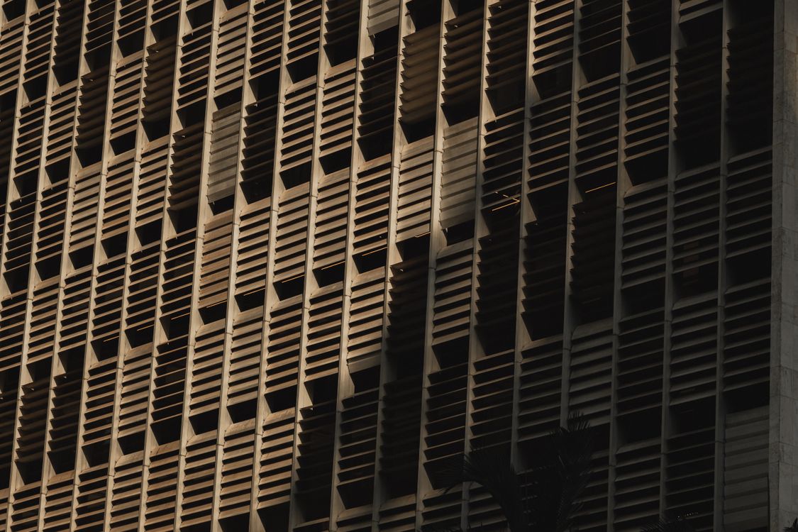 High Rise Building with Window Shutters · Free Stock Photo