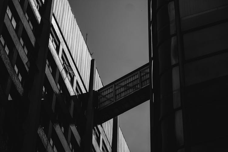 A Skywalk Connecting Buildings