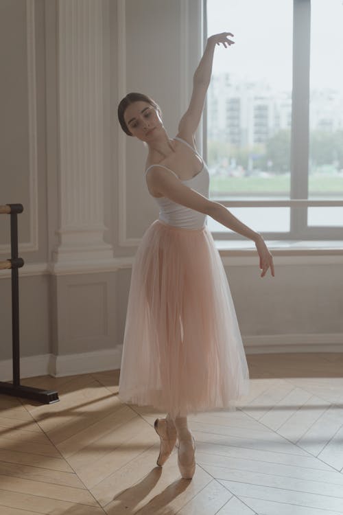 A Woman Ballet Dancing