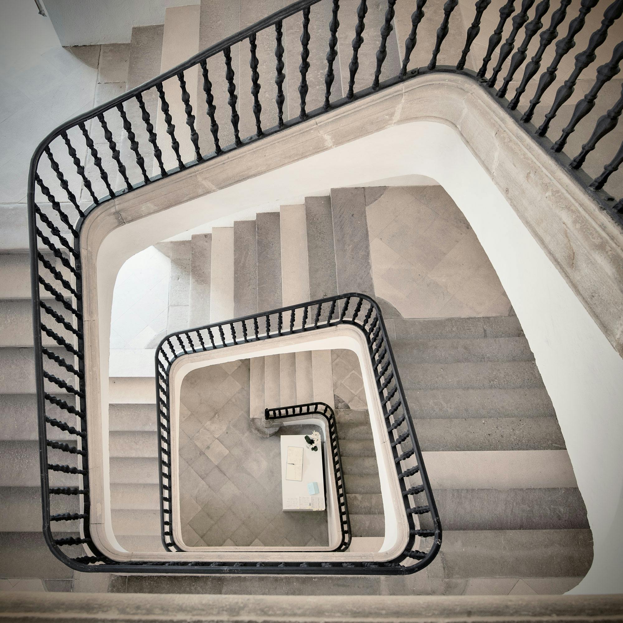 Black and White Staircase · Free Stock Photo