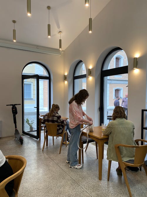 People inside a Cafe 