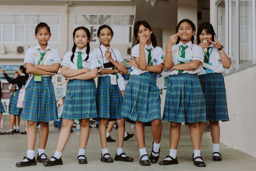 Group of Students Standing 